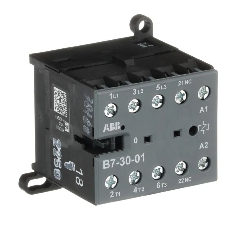 Mini Contactor B7 24 V AC - 3 NO - 0 NC - Screw Terminals — photo 4 of 4
