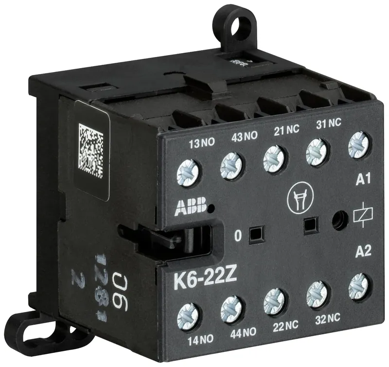 K6-22Z-02Mini Contactor Relay42 V AC2NO2NCScrew Terminals — photo 1 of 2