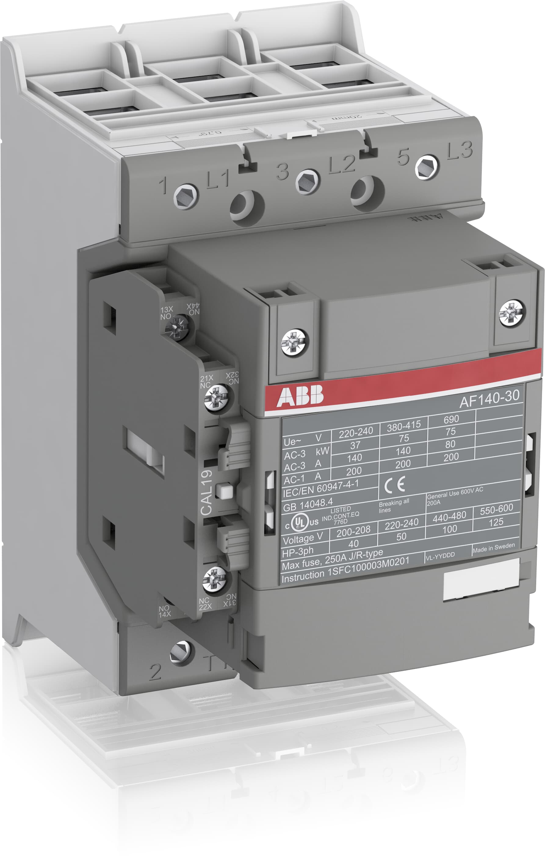 AF140-30-11-12 Contactor — photo 1 of 2