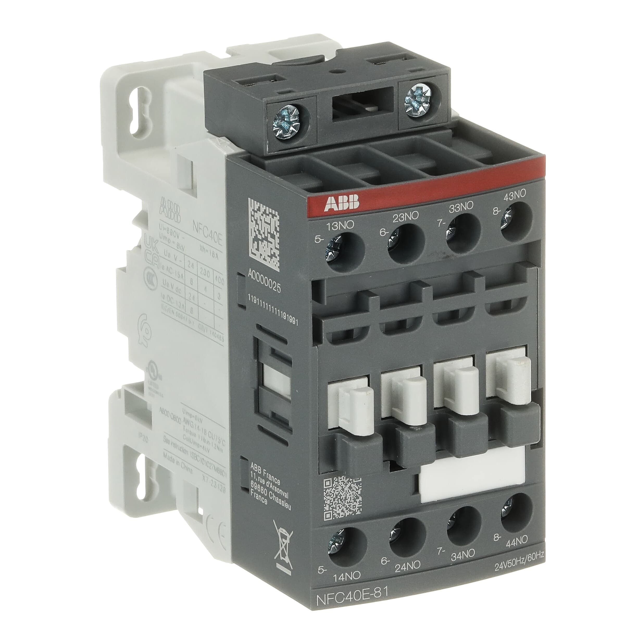 NFC40E-81 24V 50/60Hz Contactor Relay — photo 4 of 4