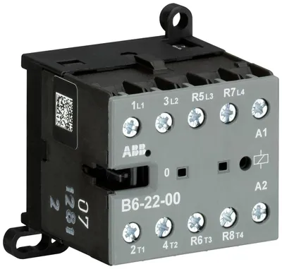 Mini Contactor B6 48 V AC - 2 NO - 2 NC - Screw Terminals
