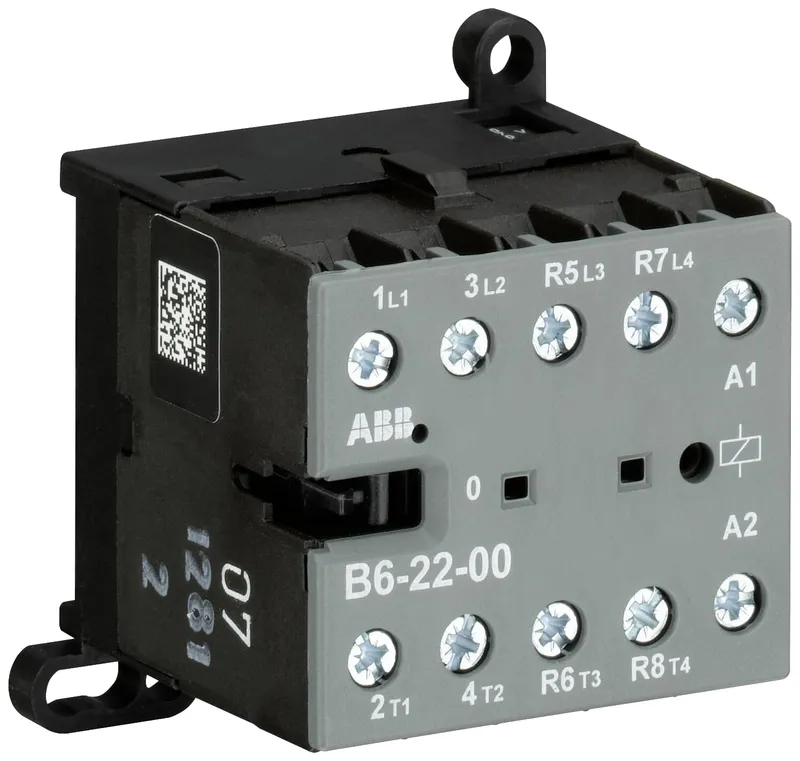 Mini Contactor B6 48 V AC - 2 NO - 2 NC - Screw Terminals — photo 1 of 2