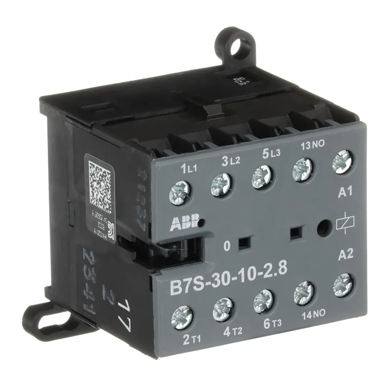 Mini Contactor B7S 17 ... 32 V DC - 3 NO - 0 NC - Screw Terminals — photo 4 of 4