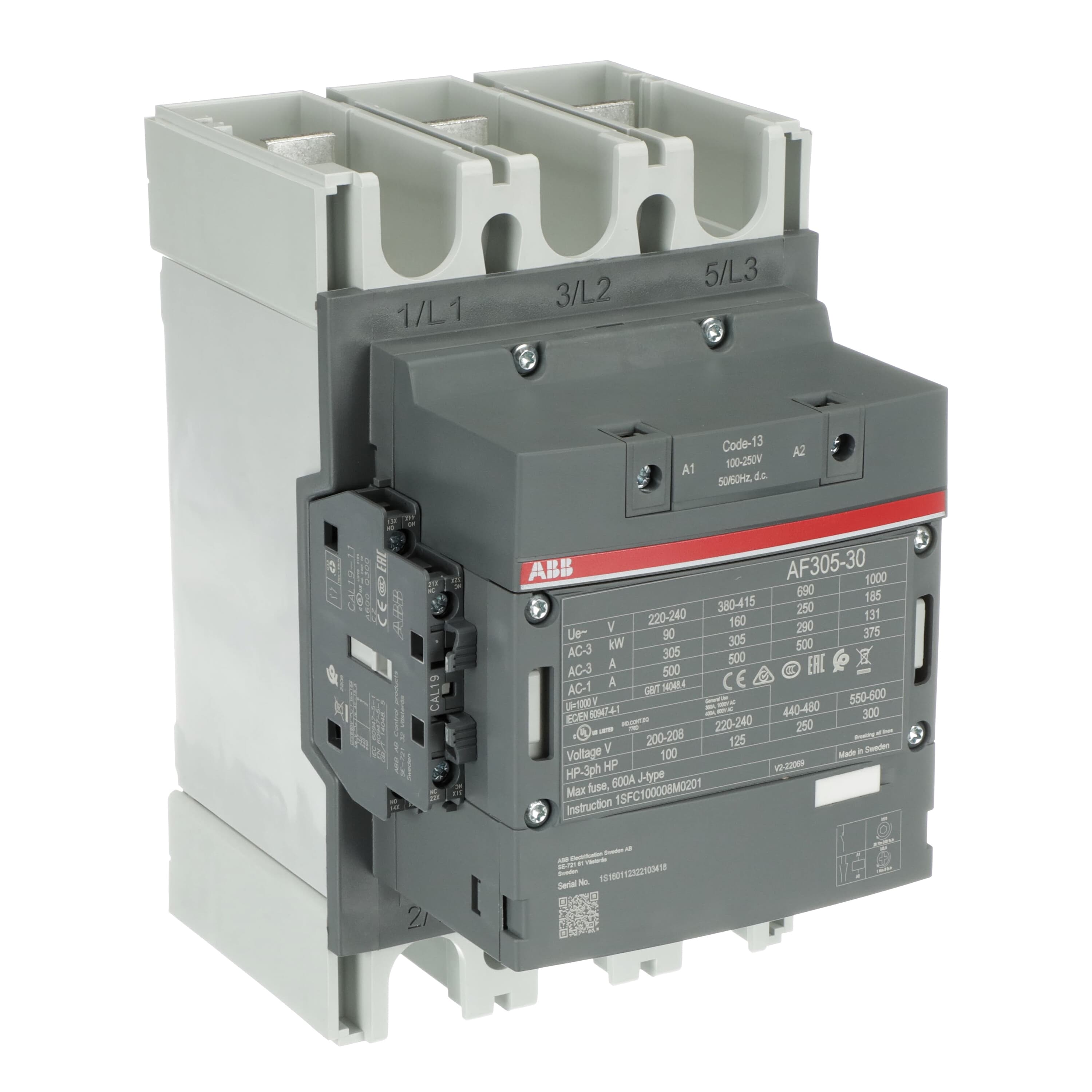 AF305-30-22-13 Contactor — photo 4 of 4