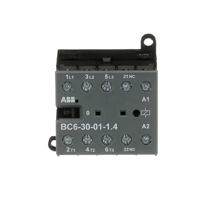 Mini Contactor BC6 24 V DC - 3 NO - 0 NC - Screw Terminals — photo 1 of 4