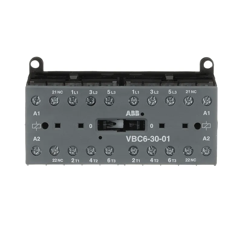 Mini Reversing Contactor VBC6 24 V DC - 3 NO - 0 NC - Screw Terminals — photo 1 of 4
