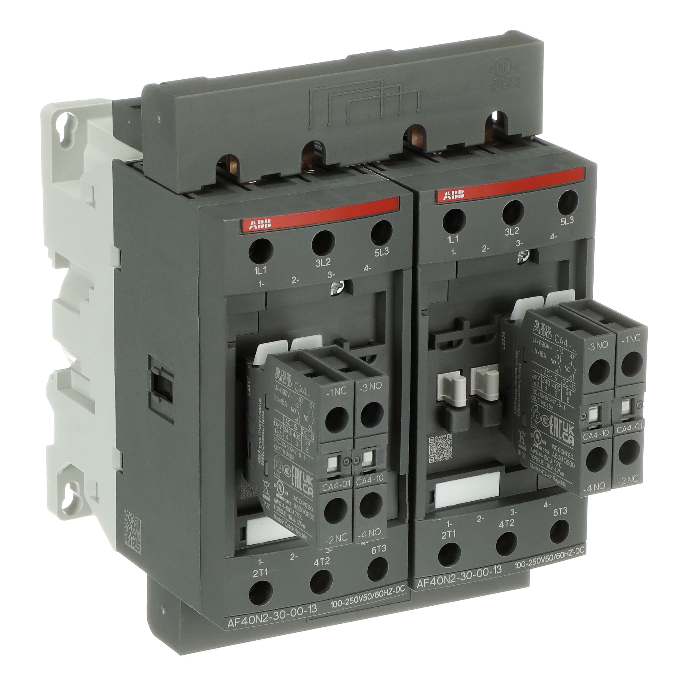 AF40N2R-30-22-13 100-250V50/60HZ-DC Reversing Contactor — photo 4 of 4