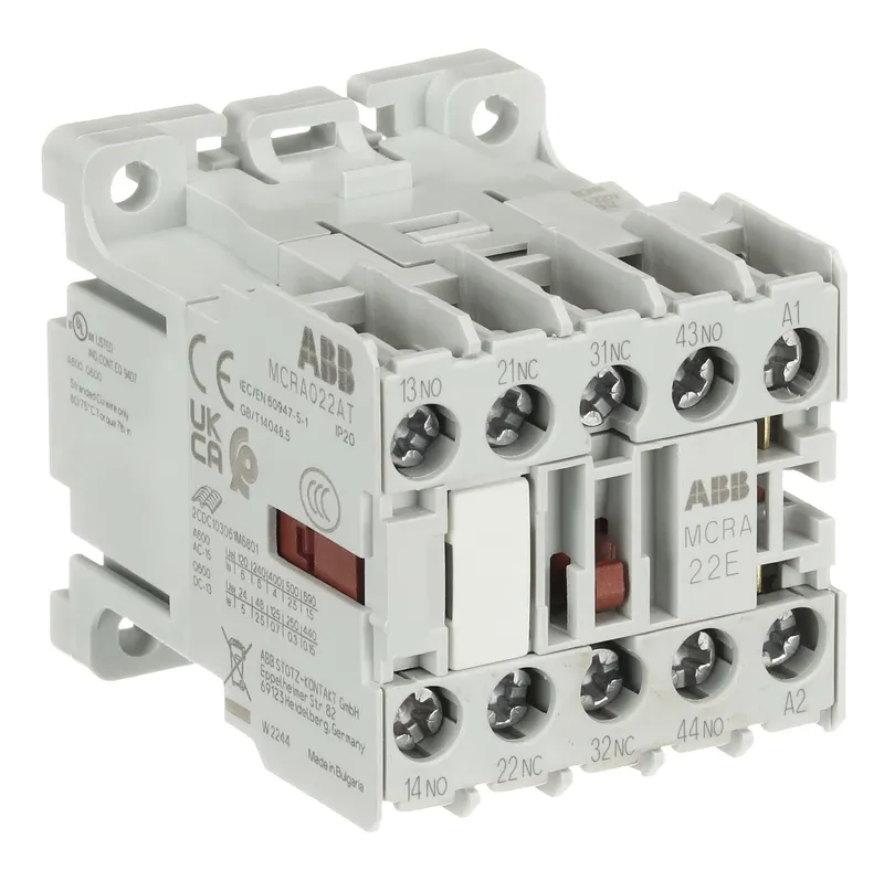 MCRA022ATMMini Contactor Relay60 Hz 208 ... 220 V AC2NO2NCScrew Terminals — photo 4 of 4