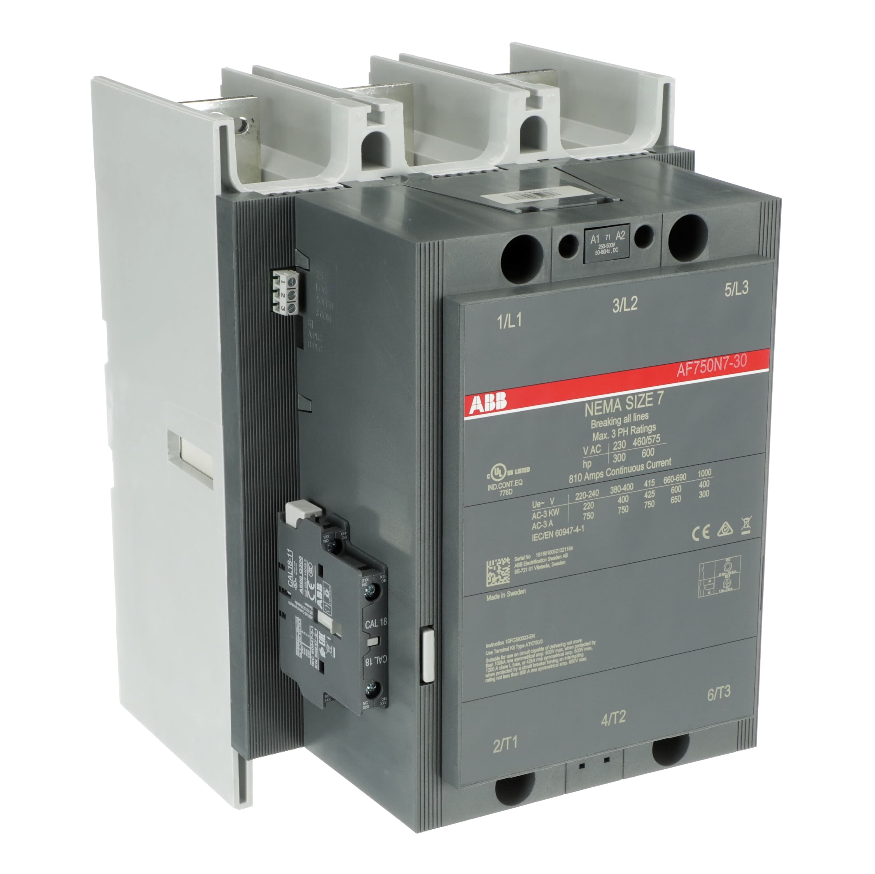 AF750N7-30-11-71 Contactor — photo 4 of 4