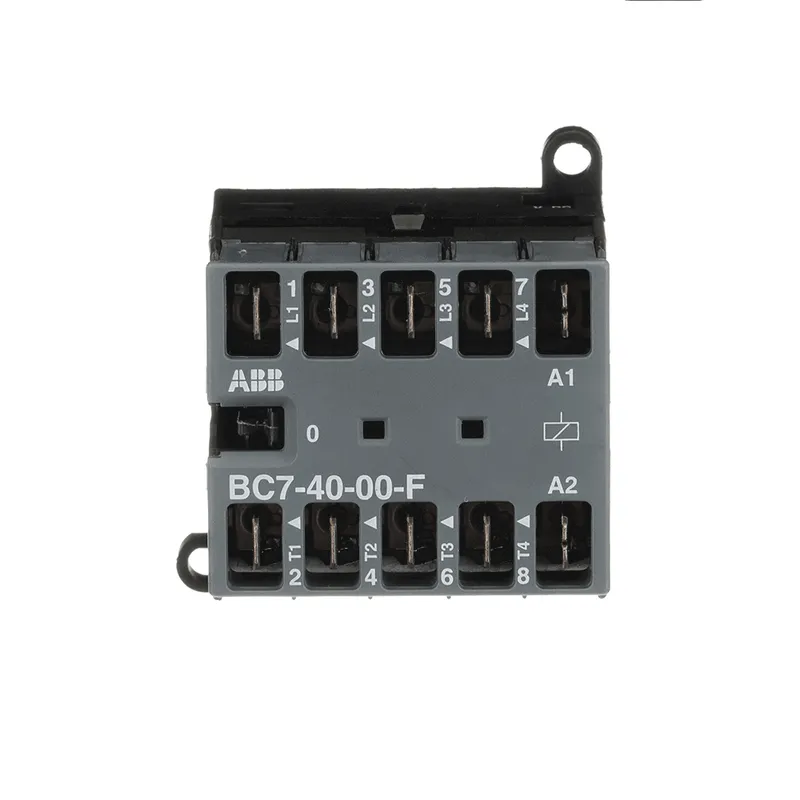 Mini Contactor BC7 24 V DC - 4 NO - 0 NC - Flat-Pin Connections — photo 1 of 4