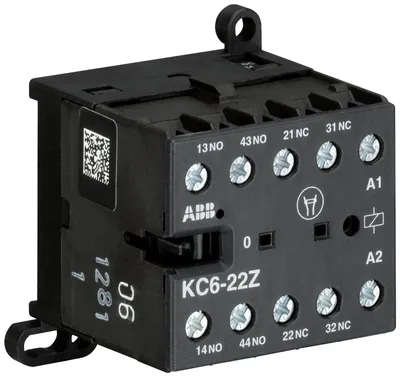 KC6-22Z-1.4-81Mini Contactor Relay24 V DC2NO2NCScrew Terminals