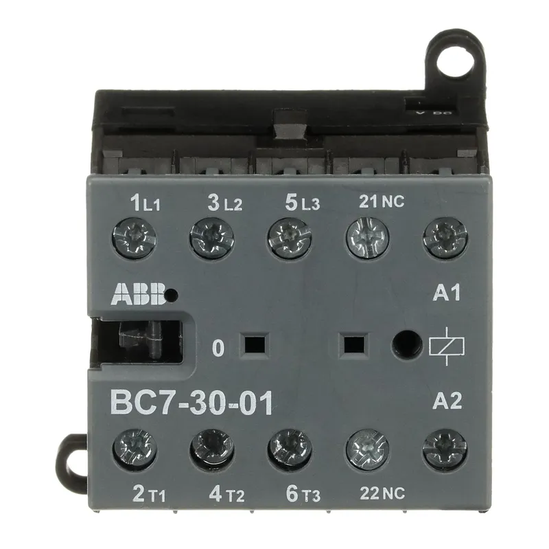 Mini Contactor BC7 24 V DC - 3 NO - 0 NC - Screw Terminals — photo 2 of 4