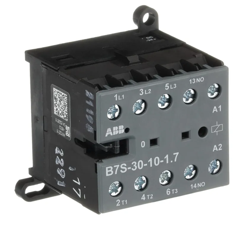 Mini Contactor B7S 24 V DC - 3 NO - 0 NC - Screw Terminals — photo 4 of 4