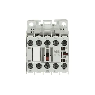 Mini Contactor MC1 125 V DC - 4 NO - 0 NC - Screw Terminals