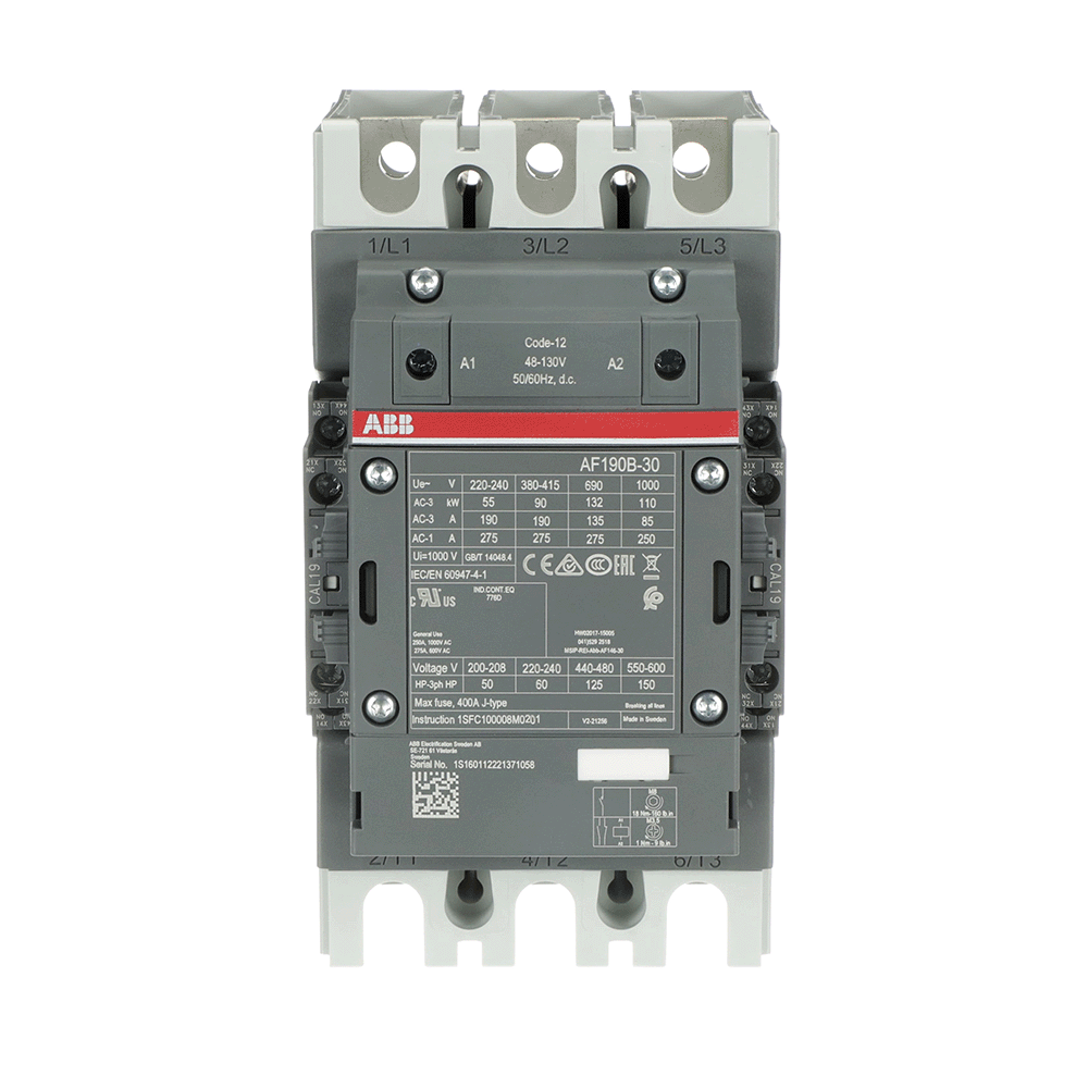 AF190B-30-22-12 Contactor — photo 1 of 4