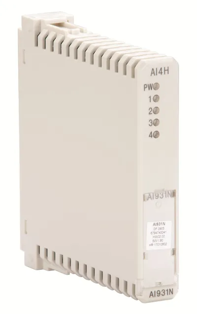 AI931N Analog Input, HART (AI4H)