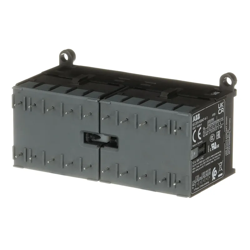 Mini Reversing Contactor VB7 110 ... 127 V AC - 3 NO - 0 NC - Soldering Pins — photo 3 of 4