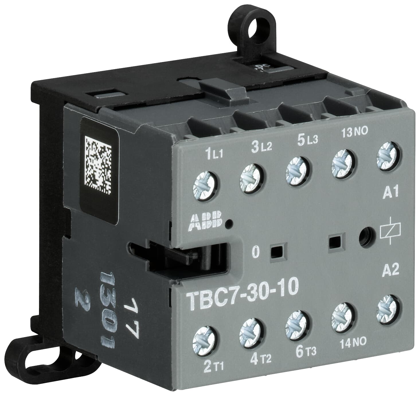 Mini Contactor TBC7 77 ... 143 V DC - 3 NO - 0 NC - Screw Terminals — photo 1 of 2 Mini Contactor TBC7 77 ... 143 V DC - 3 NO - 0 NC - Screw Terminals — photo 1 of 2