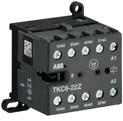 TKC6-22Z-62Mini Contactor Relay77 ... 143 V DC2NO2NCScrew Terminals