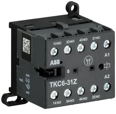 TKC6-31Z-62Mini Contactor Relay77 ... 143 V DC3NO1NCScrew Terminals