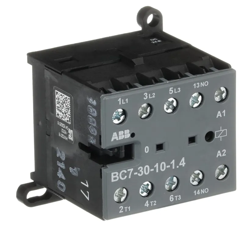Mini Contactor BC7 24 V DC - 3 NO - 0 NC - Screw Terminals — photo 4 of 4