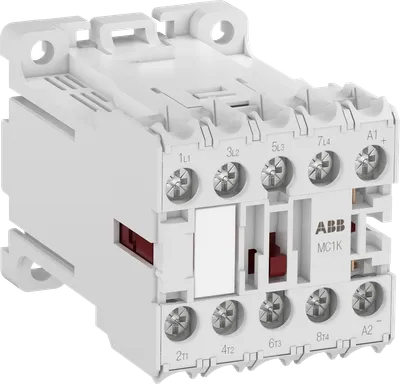 Mini Contactor MC1 24 V DC - 4 NO - 0 NC - Ring-Tongue Terminals