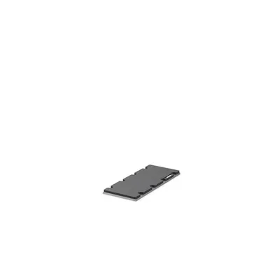Magnetic plate overall width W4, secondary part for AL804x, length 192 mm