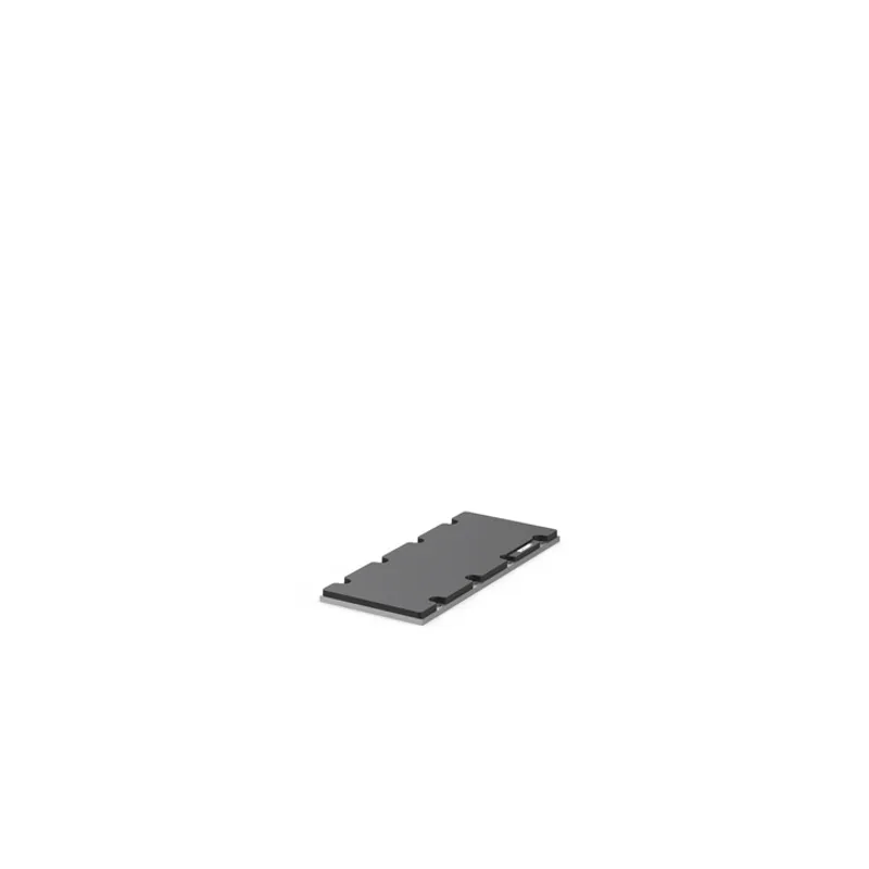 Magnetic plate overall width W4, secondary part for AL804x, length 192 mm