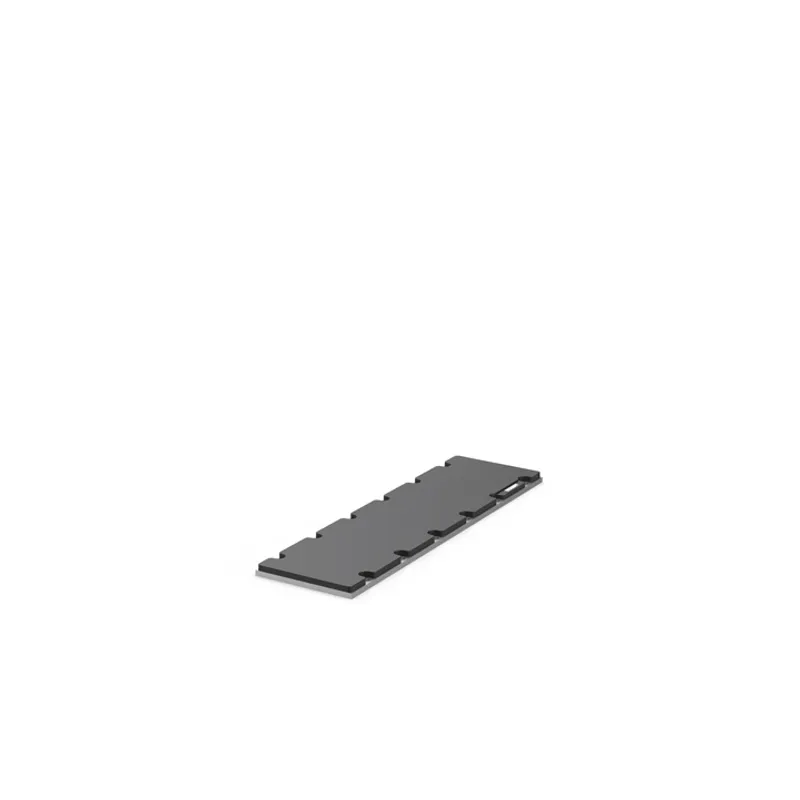 Magnetic plate overall width W4, secondary part for AL804x, length 288 mm