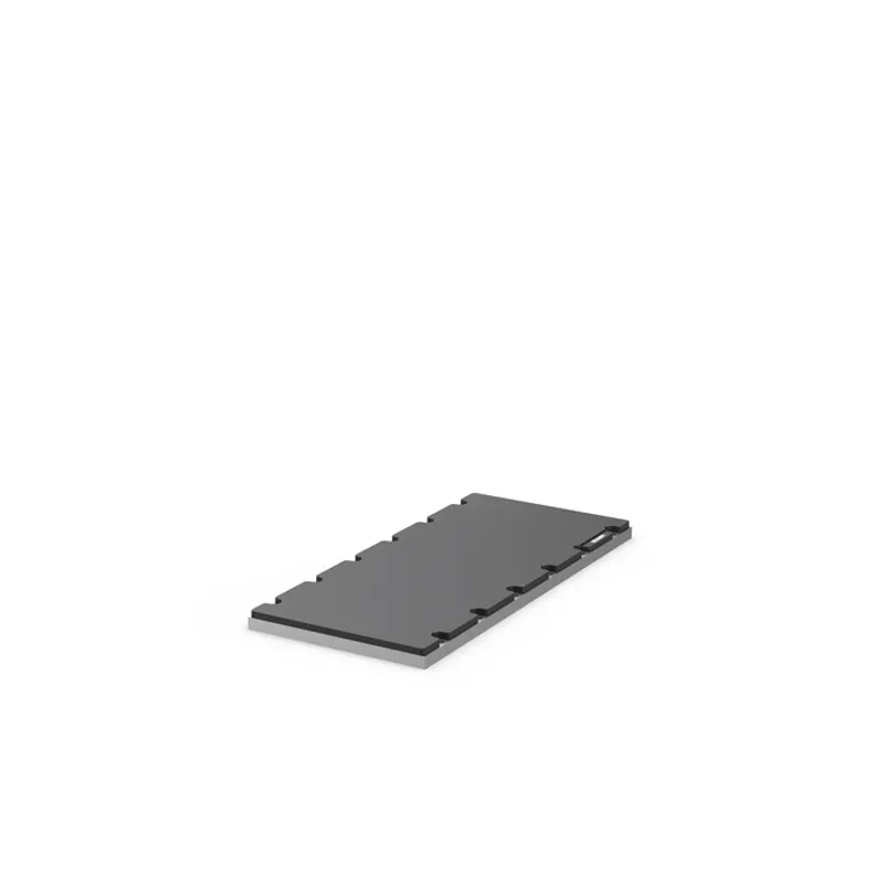 Magnetic plate overall width W6, secondary part for AL806x, length 288 mm