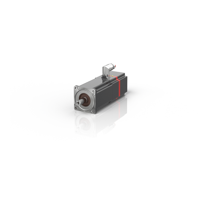 Distributed servo drive with increased rotor moment of inertia 3.84…4.10 Nm (M0), F4 (87 mm)