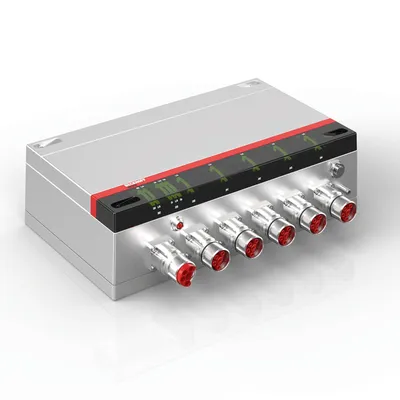Distribution module for AMP8000