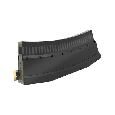 Motor module, -22.5° curved segment, without infeed