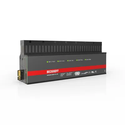 Motor module with integrated NCT functionality, straight, without infeed