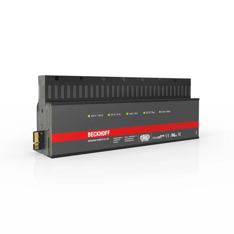 Motor module with integrated NCT functionality, straight, without infeed