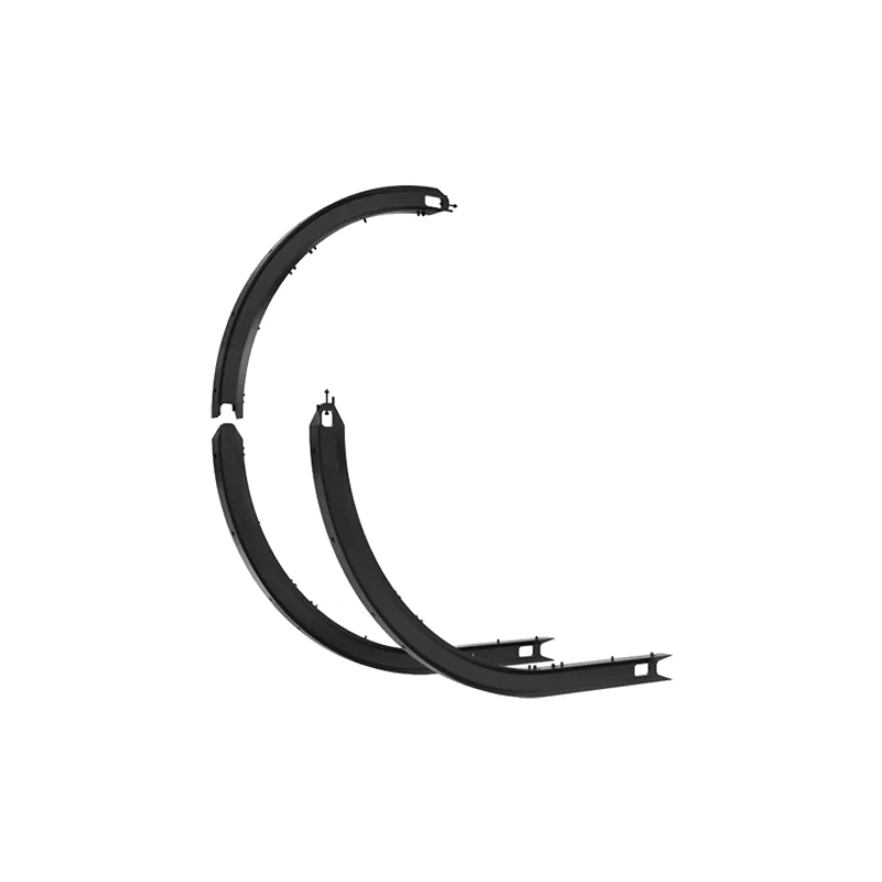 Guide rail, 45° curved segment, without lock