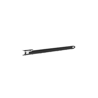 Guide rail, straight, with lock