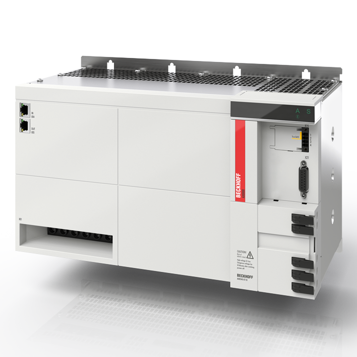 Combined power supply and axis module