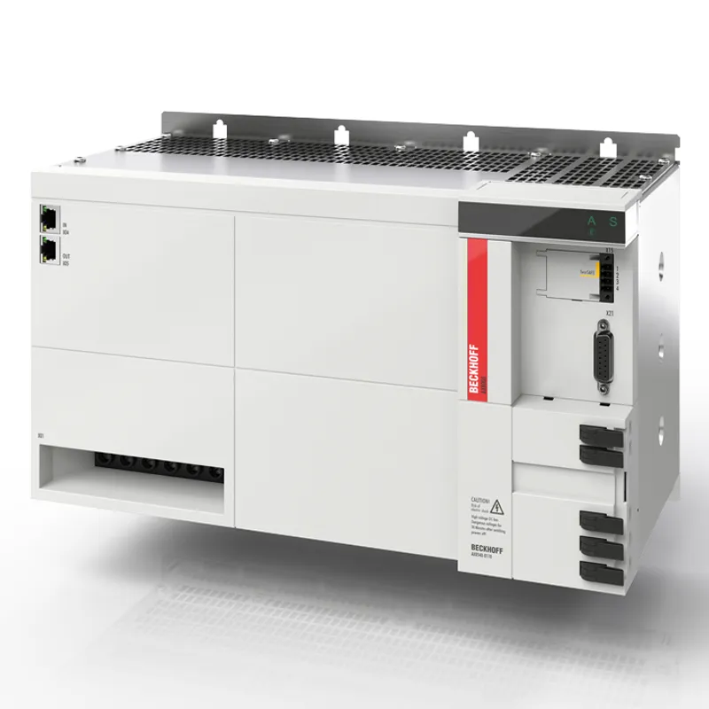 Combined power supply and axis module