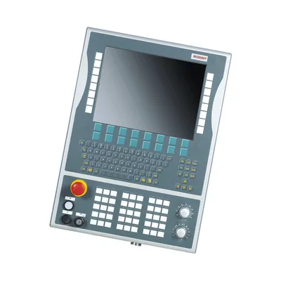 C9900-E786 CNC push-button extension for Panel PC CP6442 and CP6542, with circular plug-in connector