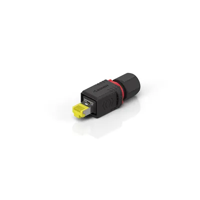 Ethernet/EtherCAT connector, IP65/67