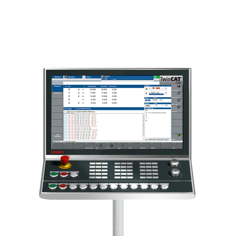 CNC multi-touch Control Panel in a special CNC function design with CP-Link 4