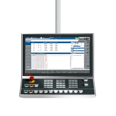 CNC multi-touch Control Panel in a special CNC function design with DVI/USB-Extended