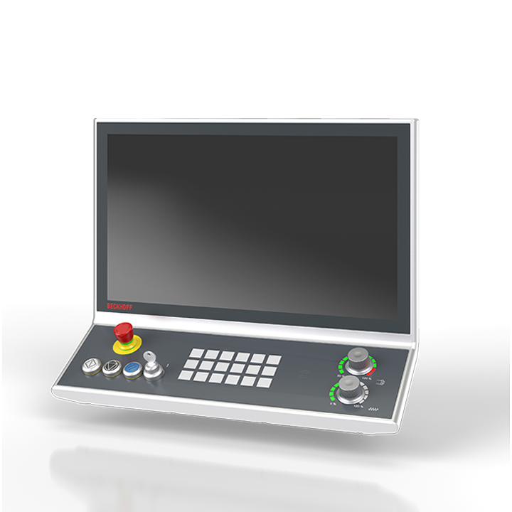 CNC multi-touch Control Panel in a special CNC function design with DVI/USB-Extended
