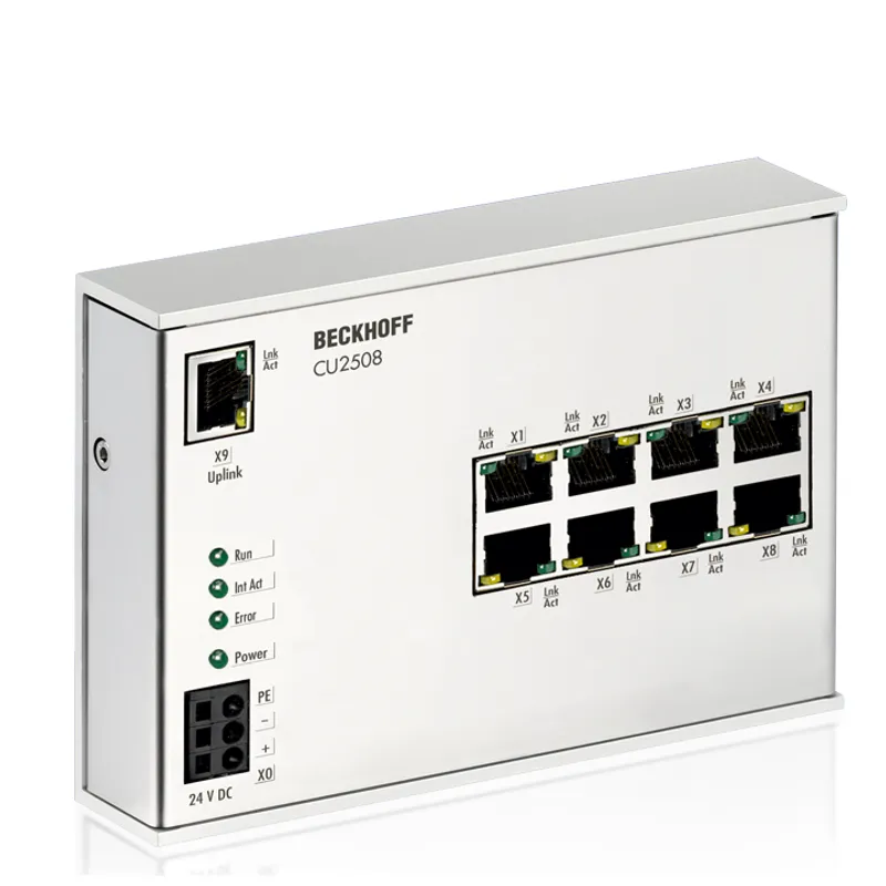 Infrastructure, 8-port port multiplier, Ethernet, 24 V DC, RJ45