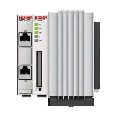 CX1030-0123 CPU module, DVI/USB, Microsoft Windows Embedded Standard 2009, TwinCAT 2 NC I runtime