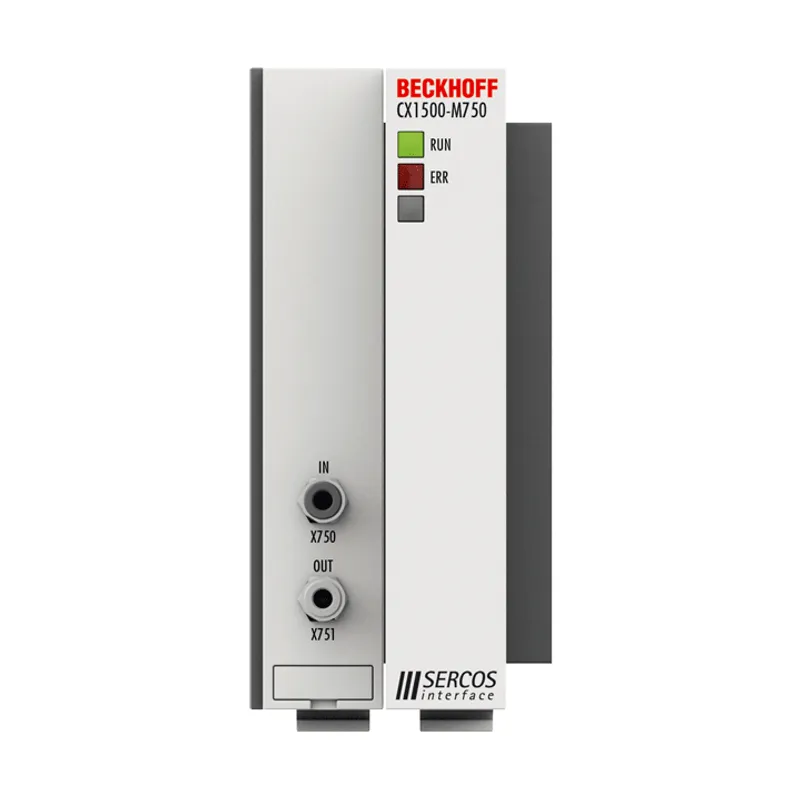 CX1500-M750 SERCOS II master fieldbus connection