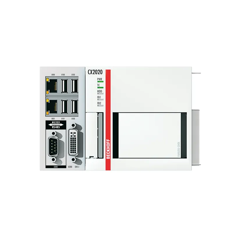 CX2020-B110 EtherCAT slave interface, EtherCAT IN and OUT (2 x RJ45)