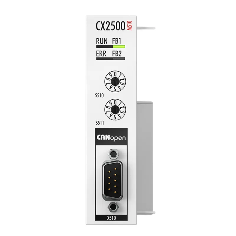 Fieldbus master module CANopen for CX20xx, CX52x0, CX53x0, CX56x0