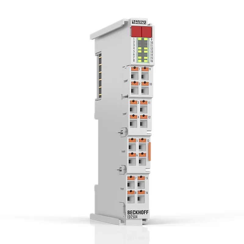 EtherCAT Terminal, 4-channel PWM output, 5…24 V DC, 1 A, push-in, with 4 x digital input